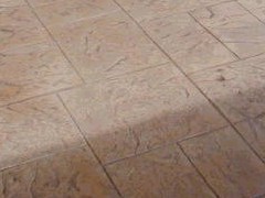 Ashler Slate Stamped Concrete - Cream Beige